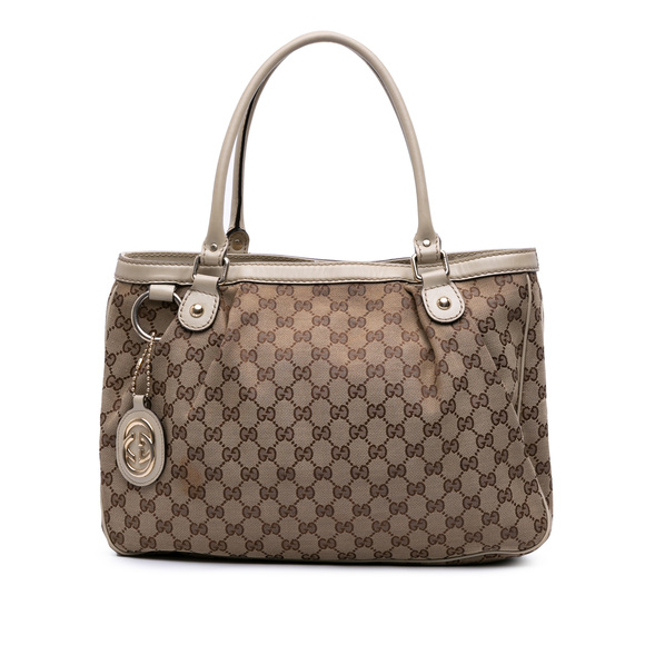 Pre-Loved Gucci GG Canvas Sukey Tote - Picture 1 of 11